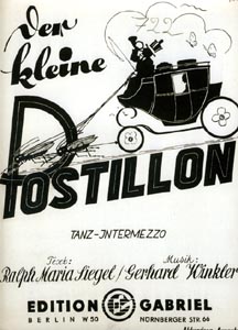 Der kleine Postillon - Titelblatt